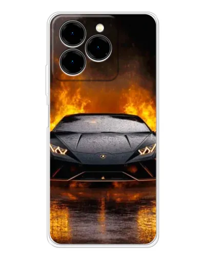 Чехол для Ulefone Note 20 Pro с картинкой «Lamborghini в огне» Чехол для Ulefone Note 20 Pro с картинкой «Lamborghini в огне»