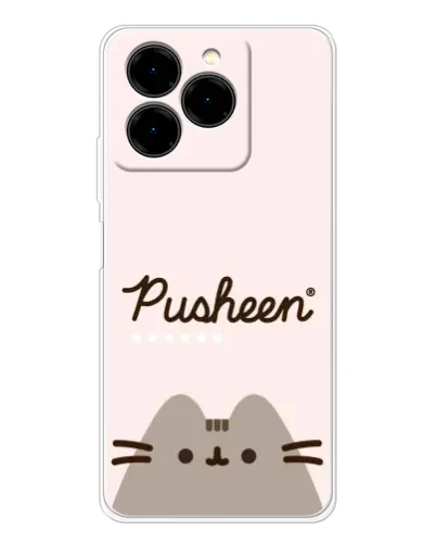 Чехол для Ulefone Note 20 Pro с картинкой «Pusheen логотип» Чехол для Ulefone Note 20 Pro с картинкой «Pusheen логотип»