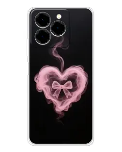 Чехол для Ulefone Note 20 Pro с картинкой «Дымчатое сердце»