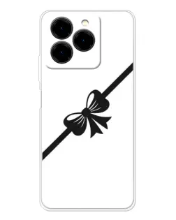Чехол для Ulefone Note 20 Pro с картинкой «Диагональный бант»