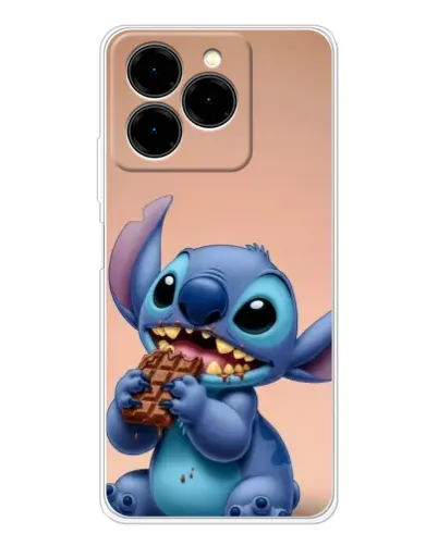 Чохол для Ulefone Note 20 Pro з картинкою «Стіч їсть шоколад»