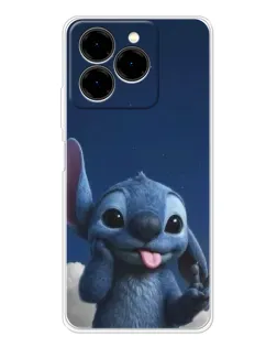 Чехол для Ulefone Note 20 Pro с картинкой «Стич в облаках»