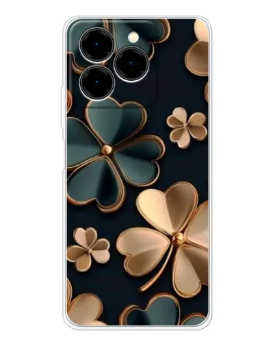 Чехол для Ulefone Note 20 Pro с картинкой «Клевер в золоте» Чехол для Ulefone Note 20 Pro с картинкой «Клевер в золоте»