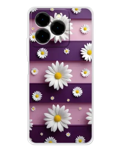 Чехол для Ulefone Note 20 Pro с картинкой «Ромашки на фиолетовом» Чехол для Ulefone Note 20 Pro с картинкой «Ромашки на фиолетовом»