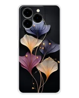 Чехол для Ulefone Note 20 Pro с картинкой «Лиловые цветы грации»