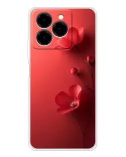Чехол для Ulefone Note 20 Pro с картинкой «Маковые соцветия»