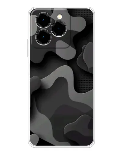 Чехол для Ulefone Note 20 Pro с картинкой «Темный абстрактный камуфляж» Чехол для Ulefone Note 20 Pro с картинкой «Темный абстрактный камуфляж»