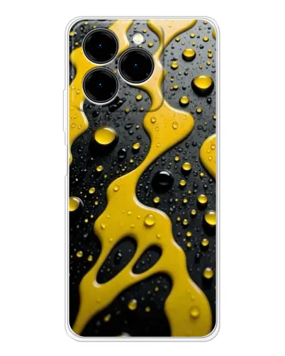 Чехол для Ulefone Note 20 Pro с картинкой «Жидкое желтое золото» Чехол для Ulefone Note 20 Pro с картинкой «Жидкое желтое золото»