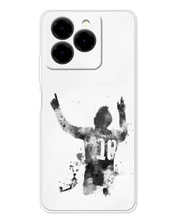 Чехол для Ulefone Note 20 Pro с картинкой «Messi ART»