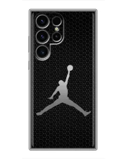 Чохол для Ulefone Note 22 з картинкою «Jordan Dark Carbon»