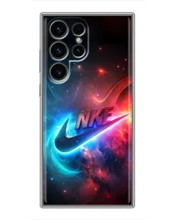 Чохол для Ulefone Note 22 з картинкою «Вогняний логотип Nike»