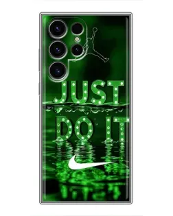 Чохол для Ulefone Note 22 з картинкою «Зелений неоновий Nike»