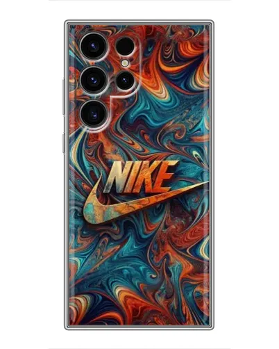 Чохол для Ulefone Note 22 з картинкою «Nike в абстракції»