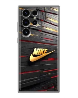 Чохол для Ulefone Note 22 з картинкою «Золотий Nike на металі»