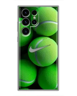 Чохол для Ulefone Note 22 з картинкою «Тенісні м'ячі Найк»