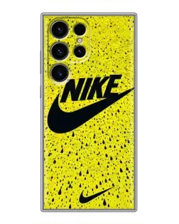 Чохол для Ulefone Note 22 з картинкою «Жовтий текстурний Nike»