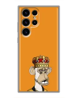 Чохол для Ulefone Note 22 з картинкою «Золота мавпа Bored Ape»