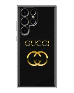 Чехол для Ulefone Note 22 с картинкой «Золотой логотип Gucci»