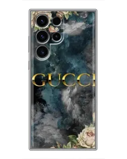 Чехол для Ulefone Note 22 с картинкой «Абстрактные цветы Gucci»