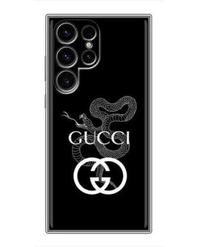 Чехол для Ulefone Note 22 с картинкой «Gucci — серебряная змея»
