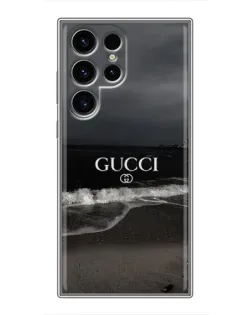Чехол для Ulefone Note 22 с картинкой «Gucci — морской прибой»
