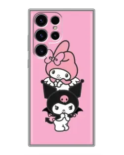 Чехол для Ulefone Note 22 с картинкой «My Melody и Kuromi» Чехол для Ulefone Note 22 с картинкой «My Melody и Kuromi»