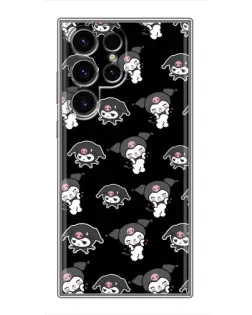 Чехол для Ulefone Note 22 с картинкой «Черный паттерн Kuromi» Чехол для Ulefone Note 22 с картинкой «Черный паттерн Kuromi»