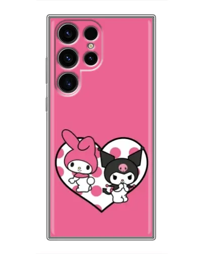 Чохол для Ulefone Note 22 з картинкою «Kuromi та My Melody» Чохол для Ulefone Note 22 з картинкою «Kuromi та My Melody»