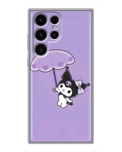 Чохол для Ulefone Note 22 з картинкою «Kuromi з парасолькою» Чохол для Ulefone Note 22 з картинкою «Kuromi з парасолькою»
