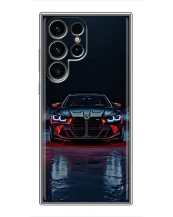 Чохол для Ulefone Note 22 з картинкою «BMW на мокрій дорозі»