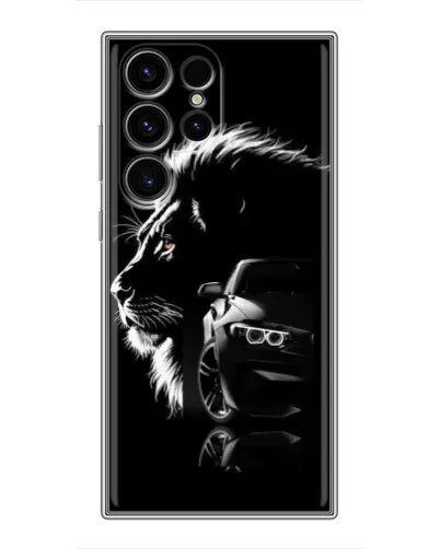 Чохол для Ulefone Note 22 з картинкою «BMW та лев» Чохол для Ulefone Note 22 з картинкою «BMW та лев»