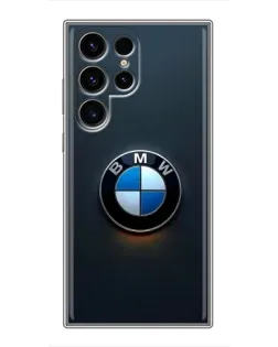 Чохол для Ulefone Note 22 з картинкою «Логотип BMW — мінімалізм»