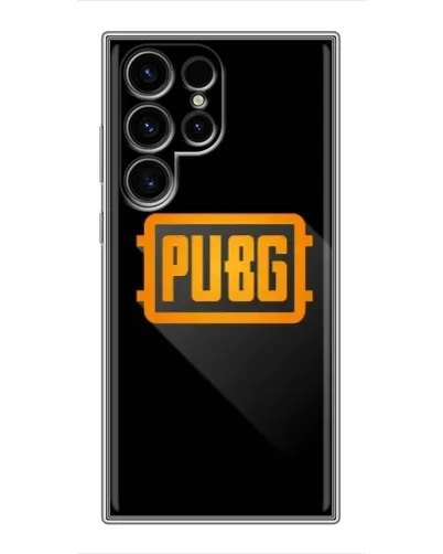 Чехол для Ulefone Note 22 с картинкой «PUBG — рамка лого»