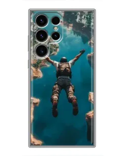 Чехол для Ulefone Note 22 с картинкой «PUBG — свободное падение»