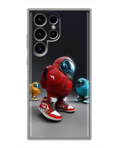 Чехол для Ulefone Note 22 с картинкой «Among Us — 3D стиль»