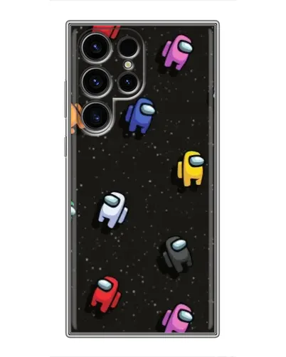 Чехол для Ulefone Note 22 с картинкой «Космический паттерн Among Us»