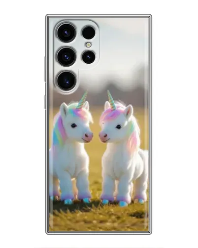 Чохол для Ulefone Note 22 з картинкою «Пара єдинорогів» Чохол для Ulefone Note 22 з картинкою «Пара єдинорогів»
