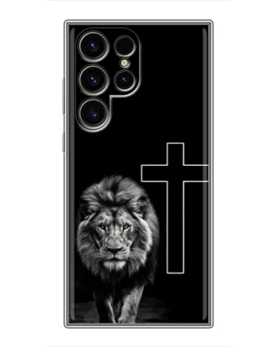Чехол для Ulefone Note 22 с картинкой «Лев и Крест»