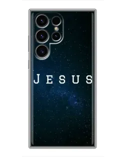 Чехол для Ulefone Note 22 с картинкой «Звездное небо Jesus»