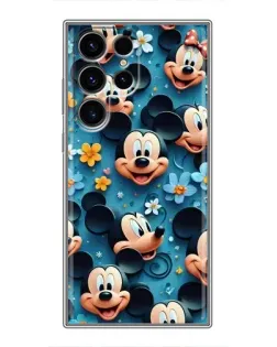 Чехол для Ulefone Note 22 с картинкой «Паттерн Микки и Минни»