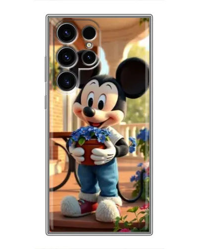Чехол для Ulefone Note 22 с картинкой «Микки садовод»
