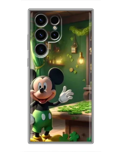 Чехол для Ulefone Note 22 с картинкой «Микки в мастерской»