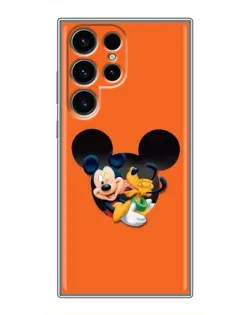 Чехол для Ulefone Note 22 с картинкой «Сердце Микки Минни»