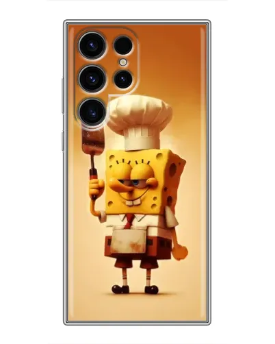 Чохол для Ulefone Note 22 з картинкою «Губка Боб кухар»