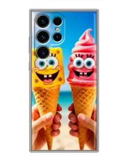 Чохол для Ulefone Note 22 з картинкою «Спанч Боб морозиво»