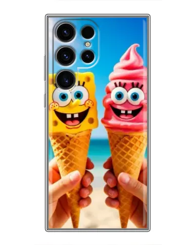 Чохол для Ulefone Note 22 з картинкою «Спанч Боб морозиво»