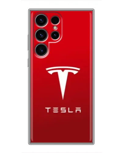 Чехол для Ulefone Note 22 с картинкой «Tesla Red Classic»