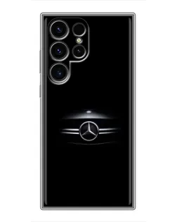 Чехол для Ulefone Note 22 с картинкой «Mercedes — абстрактные линии»