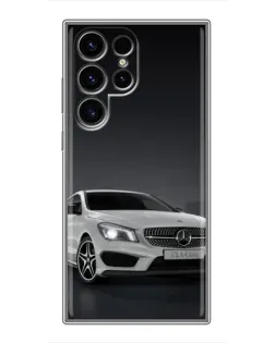 Чехол для Ulefone Note 22 с картинкой «Mercedes AMG GT Silver»