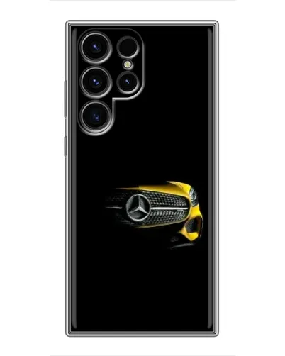 Чехол для Ulefone Note 22 с картинкой «Mercedes — ретро стиль»